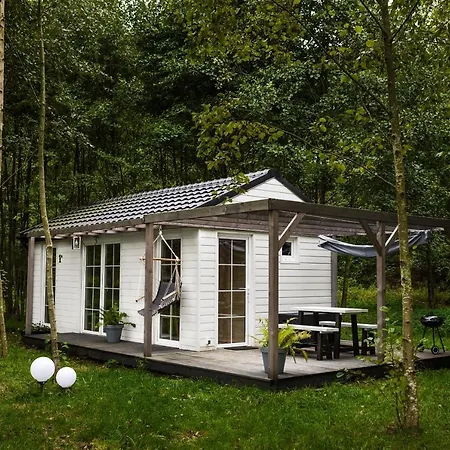 Drewniane Na Splawiu Nad Morzem