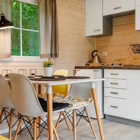 Drewniane Na Splawiu Nad Morzem Hytte Darłowo