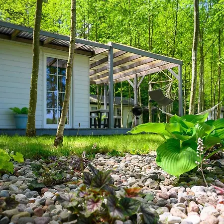 Hytte Drewniane Na Splawiu Nad Morzem