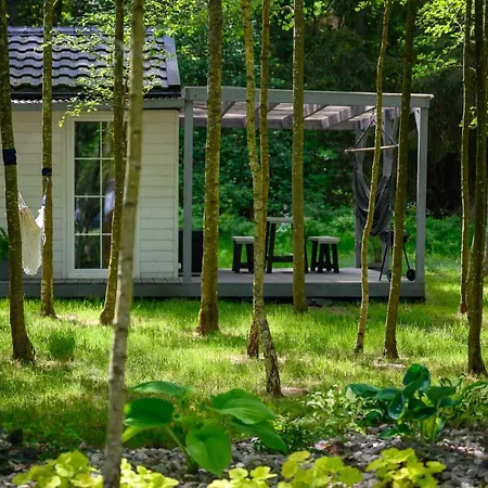 Drewniane Na Splawiu Nad Morzem Hytte *