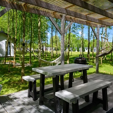 Drewniane Na Splawiu Nad Morzem Hytte Darłowo