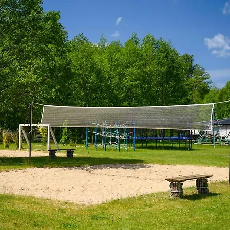 Lodge Drewniane Na Splawiu Nad Morzem