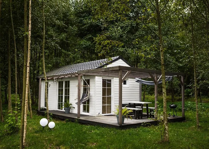 Drewniane Na Splawiu Nad Morzem