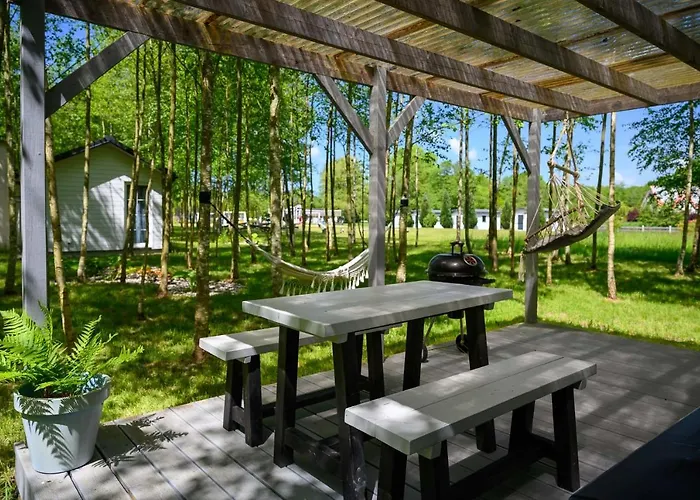 Drewniane Na Splawiu Nad Morzem Lodge Darłowo